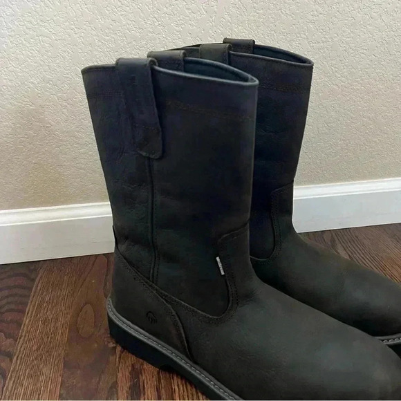 Wolverine Floorhand W10682 Waterproof Brown Leather Soft Toe Work Boots Sz 13 - Picture 14 of 16